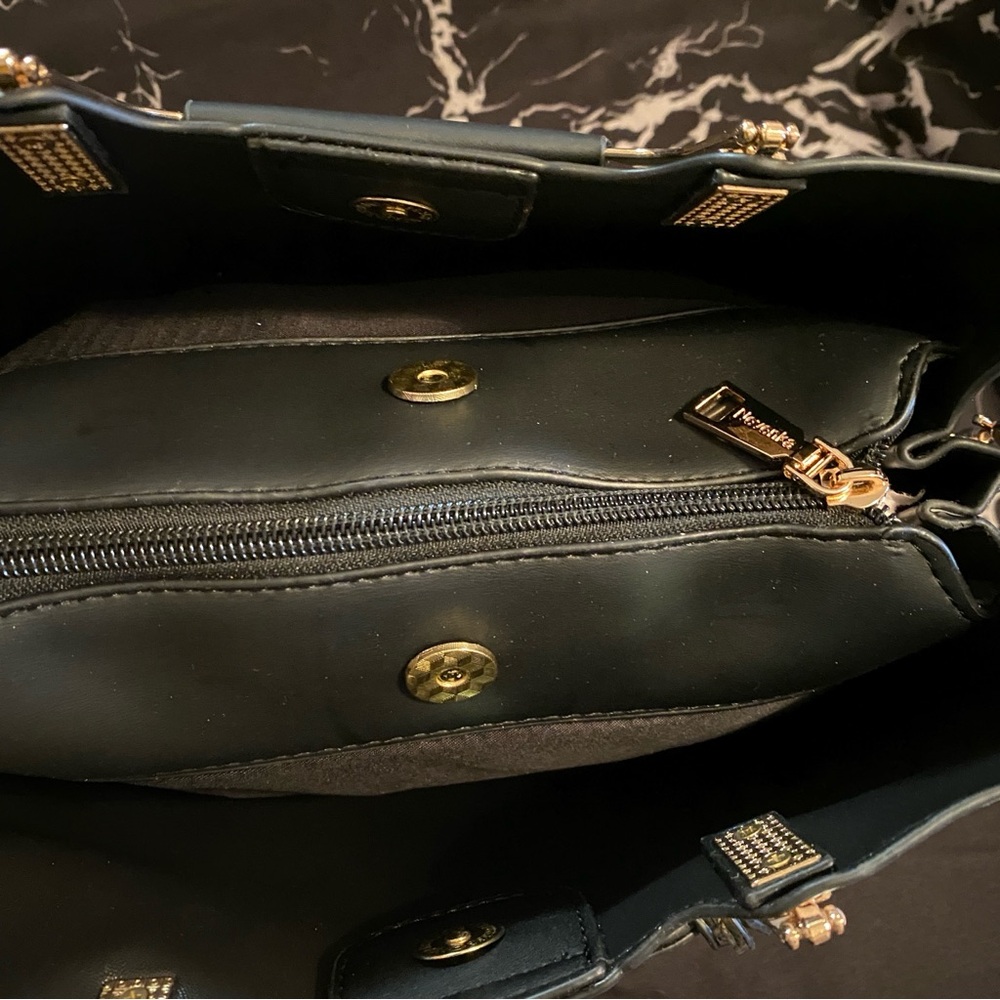 👜 Fashion City Girl Pleather Handbag - Picture 7 of 10